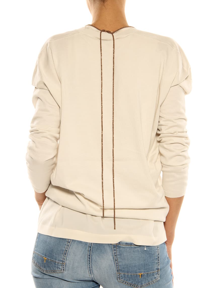 Sweater Brunello Cucinelli cream