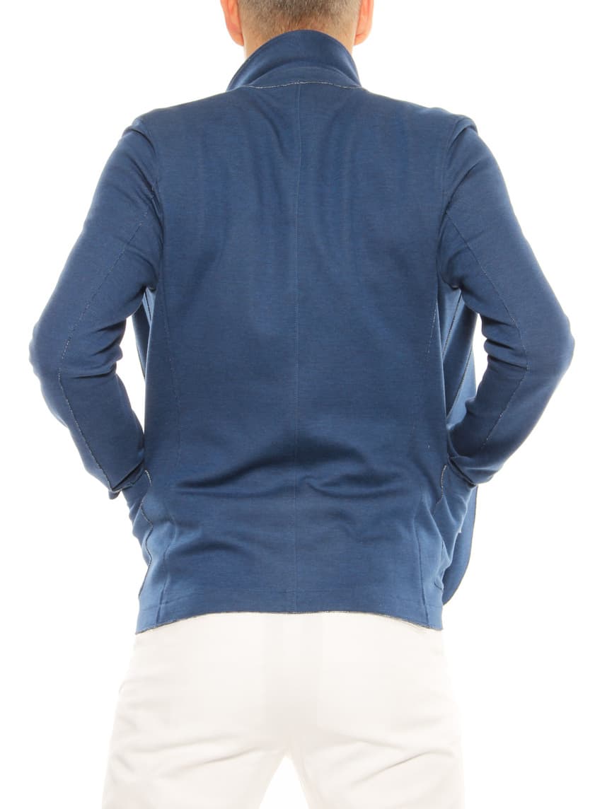 blazer Harris Wharf blue