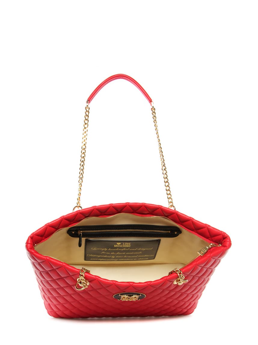 shopper Moschino Love red