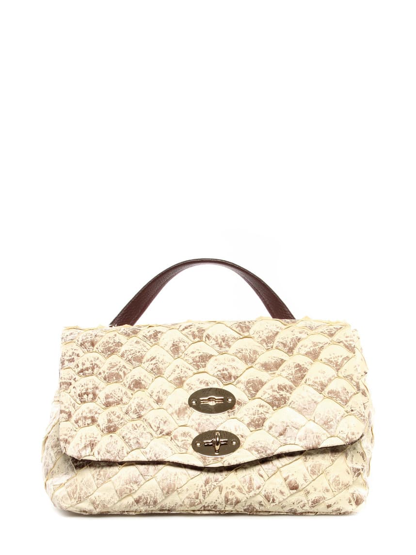 Bag Postina small Zanellato cream
