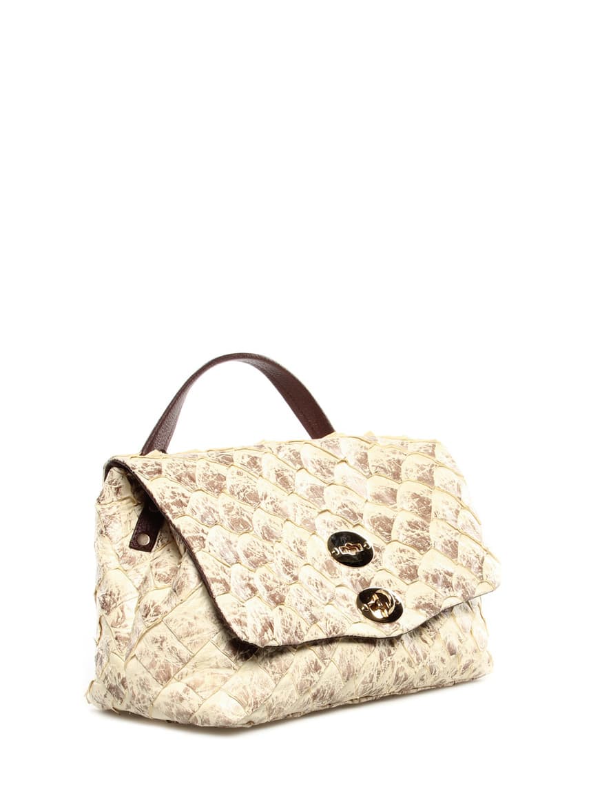 Bag Postina small Zanellato cream