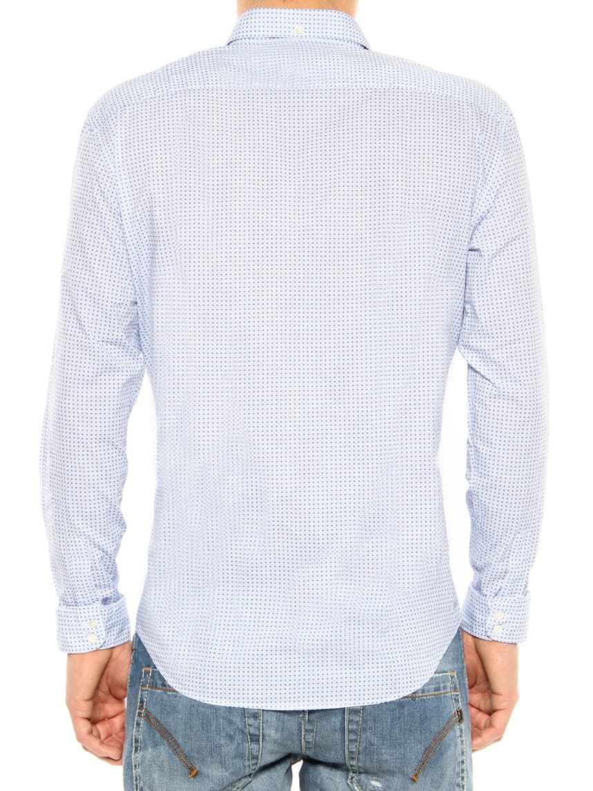 Shirt James Robert Friedman blue