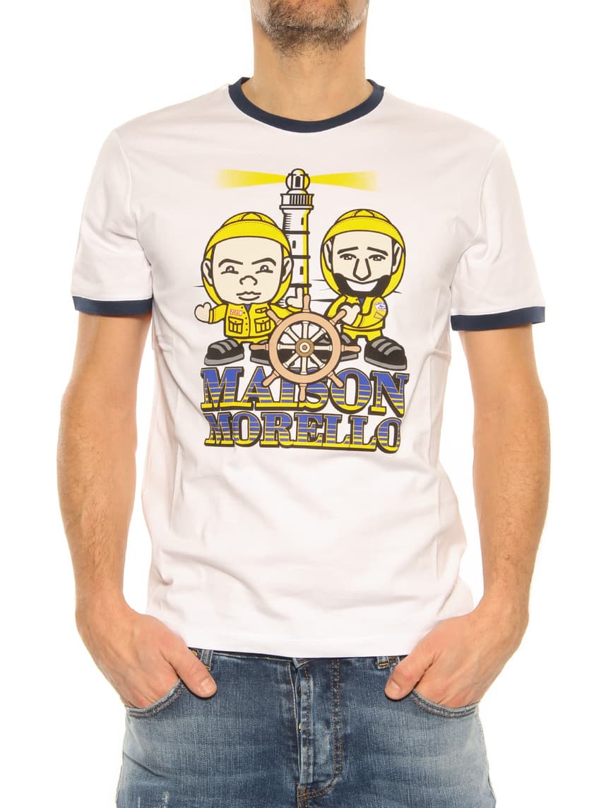 T-Shirt Benigni Frankie Morello white